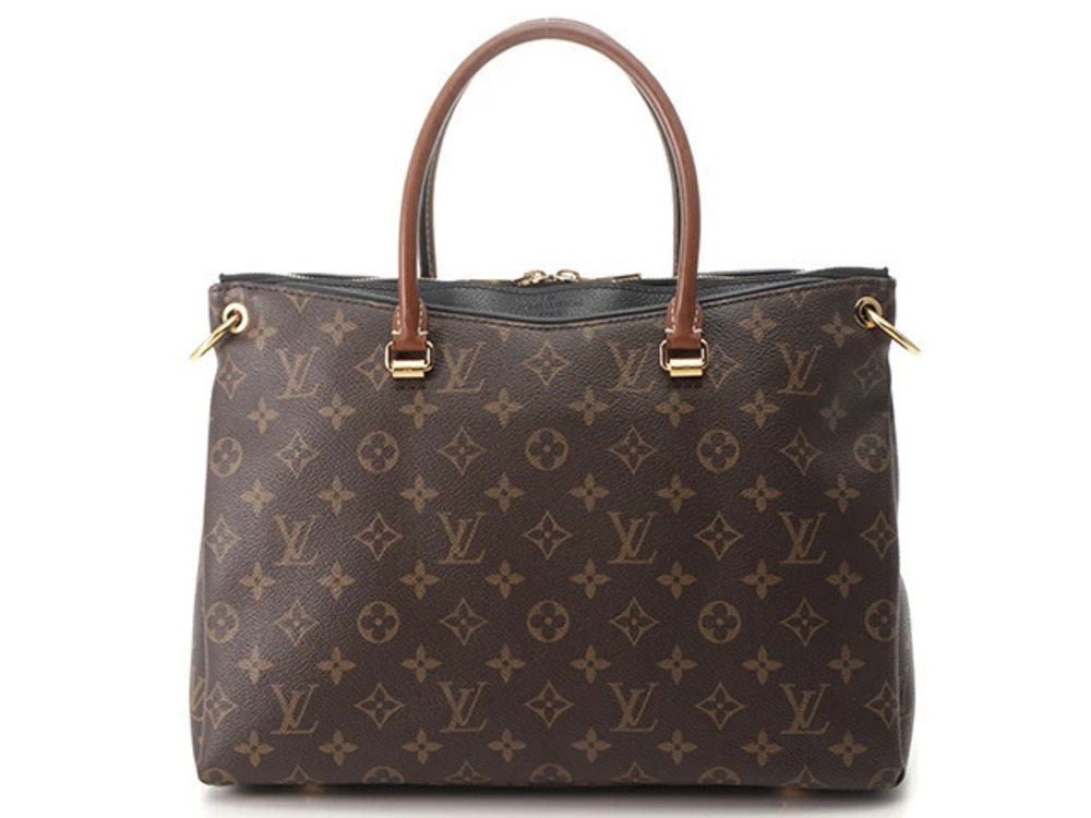 LOUIS VUITTON Pallas Monogram Noir Black handbag